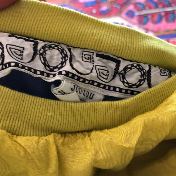 Joujou vintage 80s quilted beaded sweatshirt OS - Picture 3 of 4